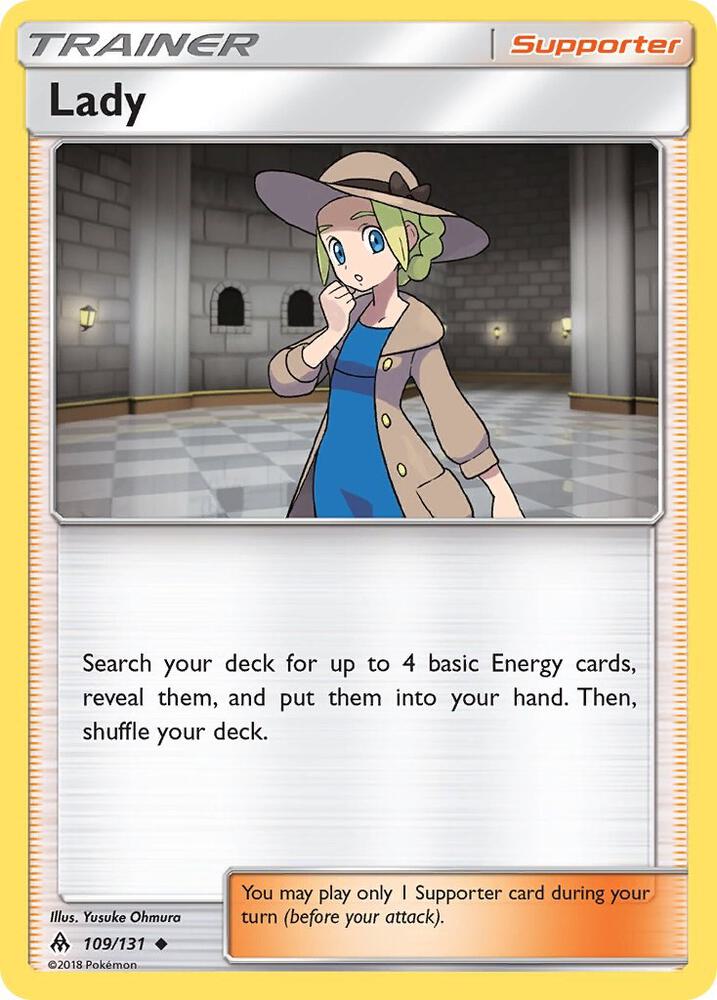 Pokemon Lady 109/131 Forbidden Light