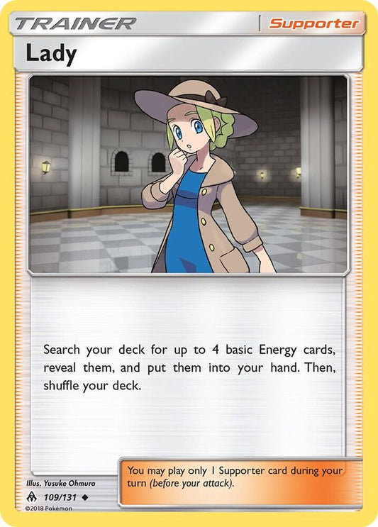 Pokemon Lady 109/131 Forbidden Light