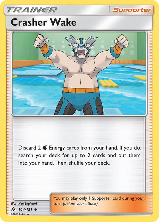 Pokemon Crasher Wake 104/131 Forbidden Light