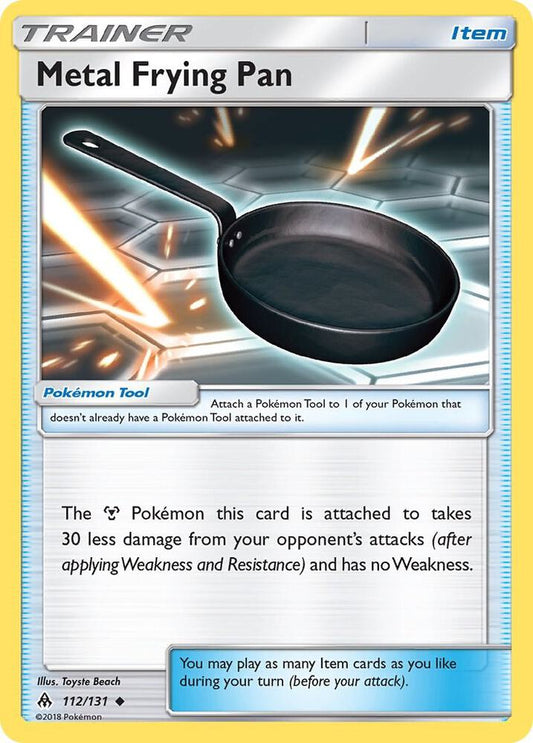 Pokemon Metal Frying Pan 112/131 Forbidden Light