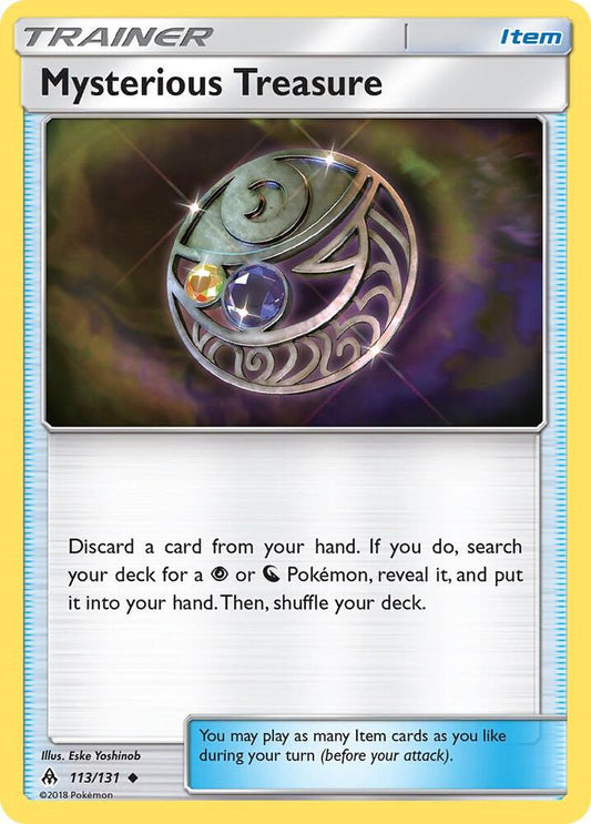 Pokemon Mysterious Treasure 113/131 Forbidden Light