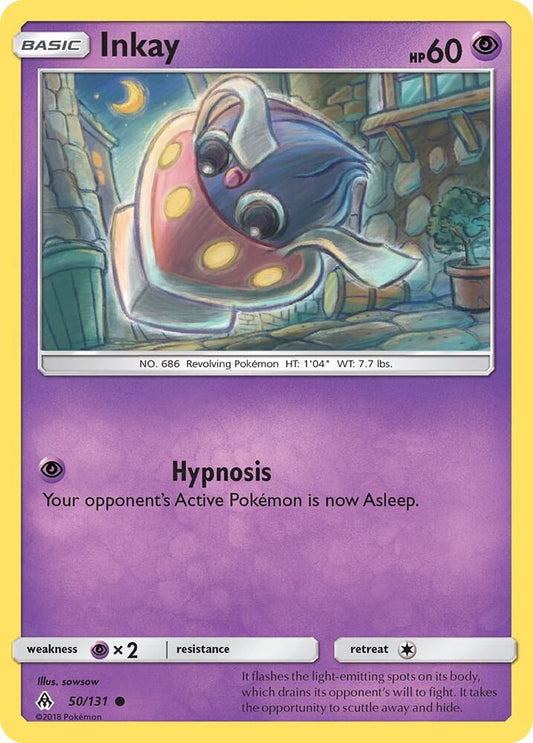 Pokemon Inkay 50/131 Forbidden Light