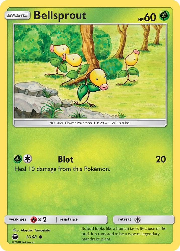 Pokemon Bellsprout 1/168 Celestial Storm