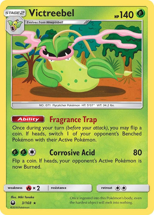 Pokemon Victreebel 3/168 Celestial Storm