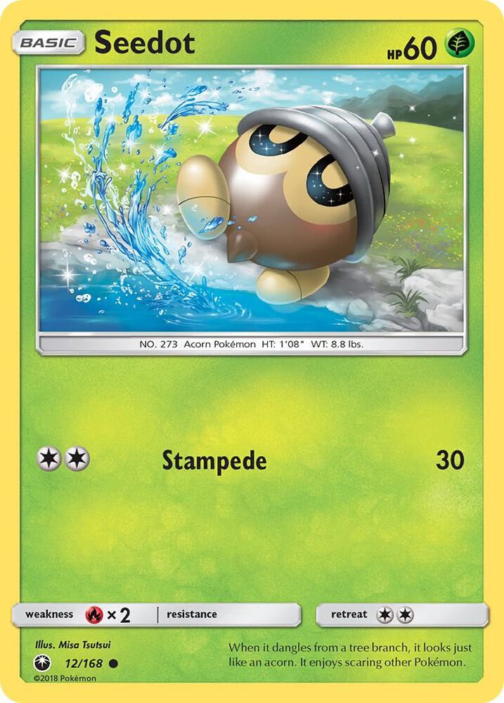 Pokemon Seedot 12/168 Celestial Storm