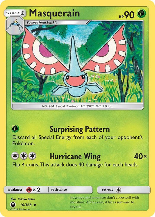 Pokemon Masquerain 16/168 Celestial Storm