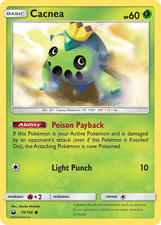 Pokemon Cacnea 19/168 Celestial Storm