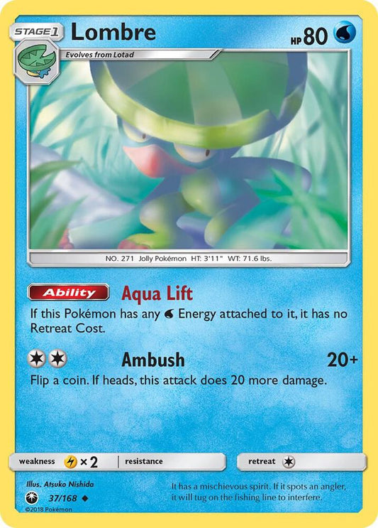 Pokemon Lombre 37/168 Celestial Storm