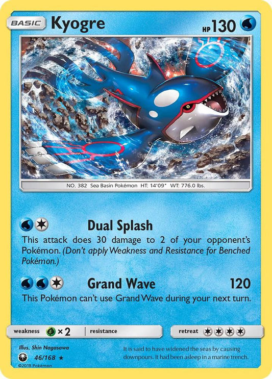 Pokemon Kyogre 46/168 Celestial Storm