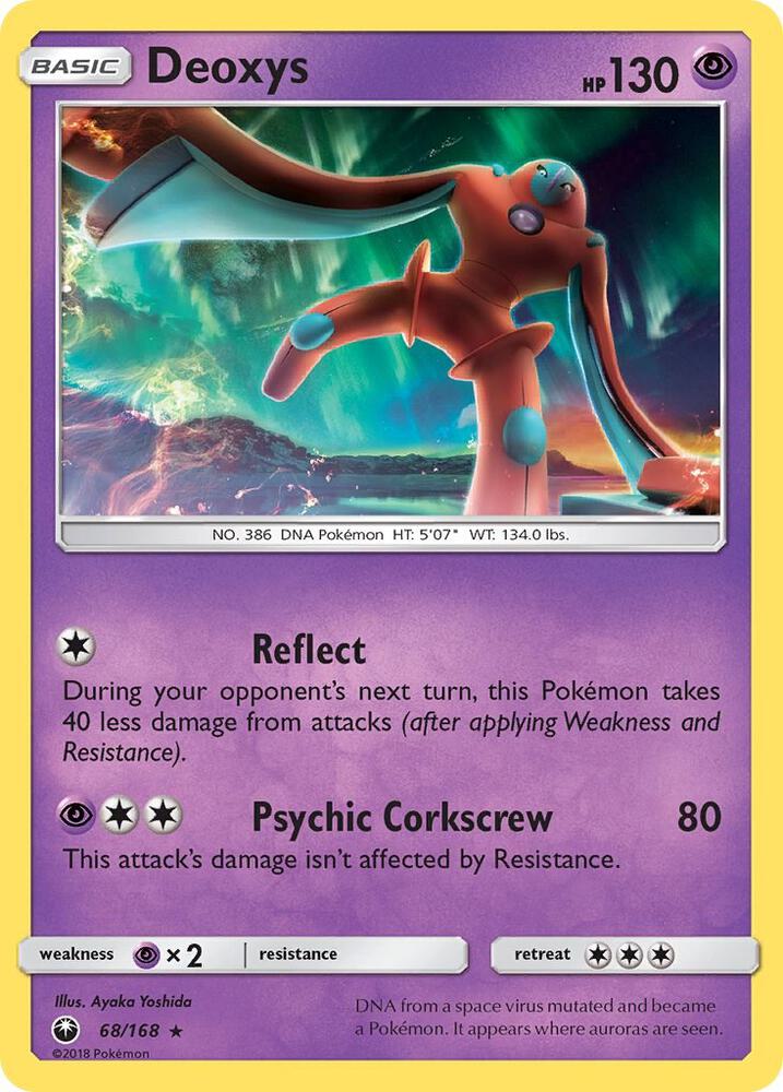 Pokemon Deoxys 68/168 Celestial Storm