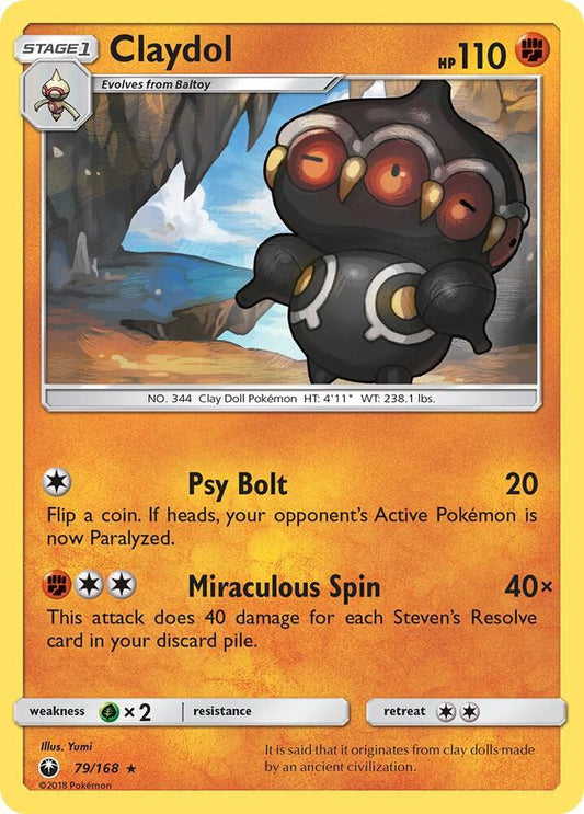 Pokemon Claydol 79/168 Celestial Storm
