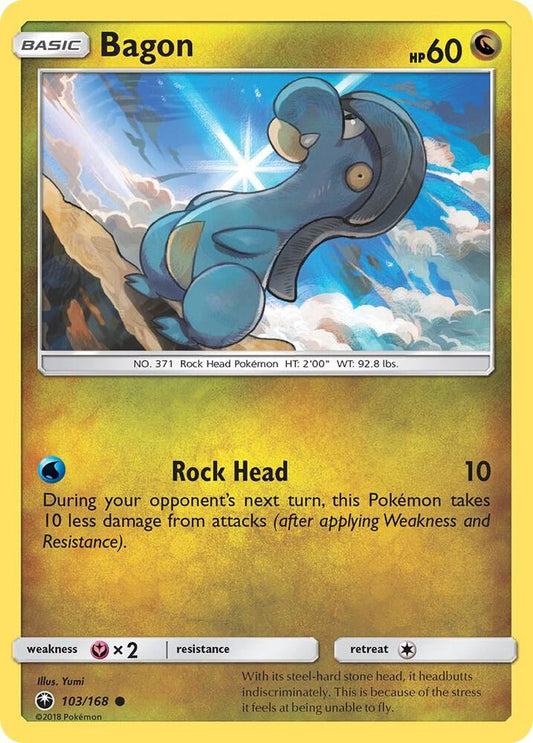 Pokemon Bagon 103/168 Celestial Storm