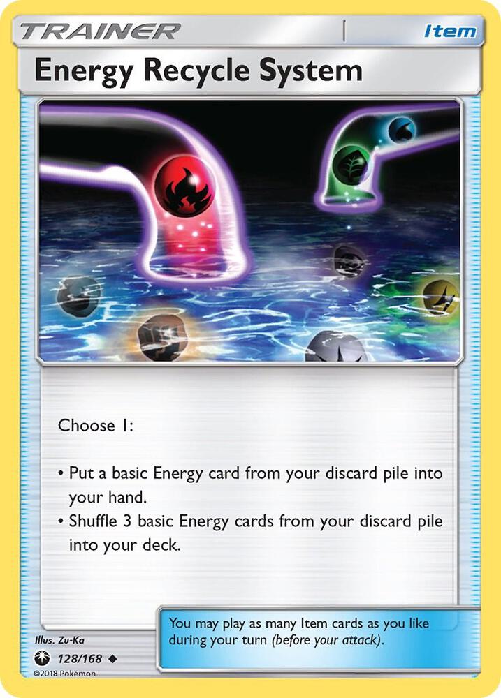 Pokemon Energy Recycle System 128/168 Celestial Storm