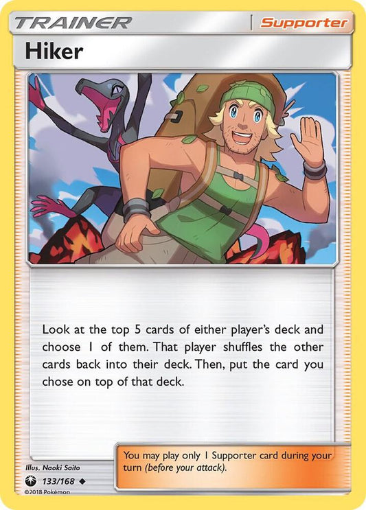 Pokemon Hiker 133/168 Celestial Storm