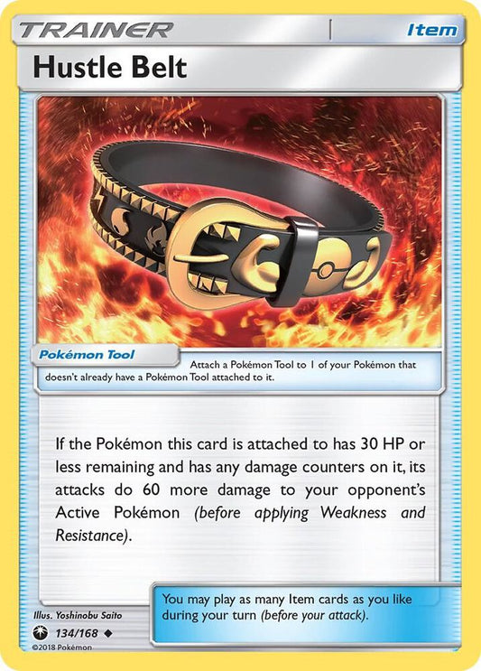 Pokemon Hustle Belt 134/168 Celestial Storm