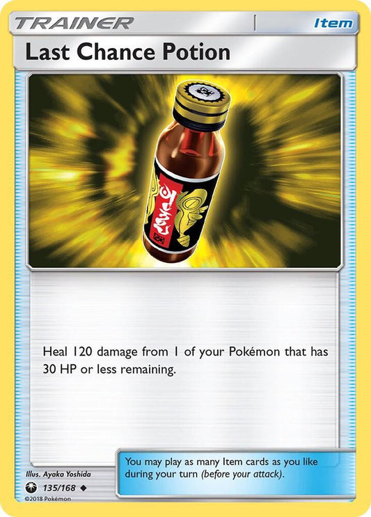 Pokemon Last Chance Potion 135/168 Celestial Storm