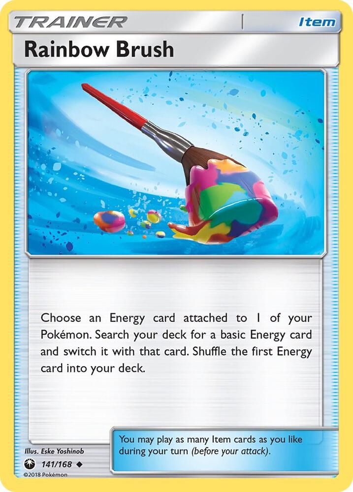 Pokemon Rainbow Brush 141/168 Celestial Storm