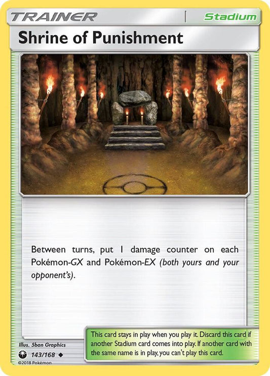 Pokemon Shrine of Punishment 143/168 Celestial Storm