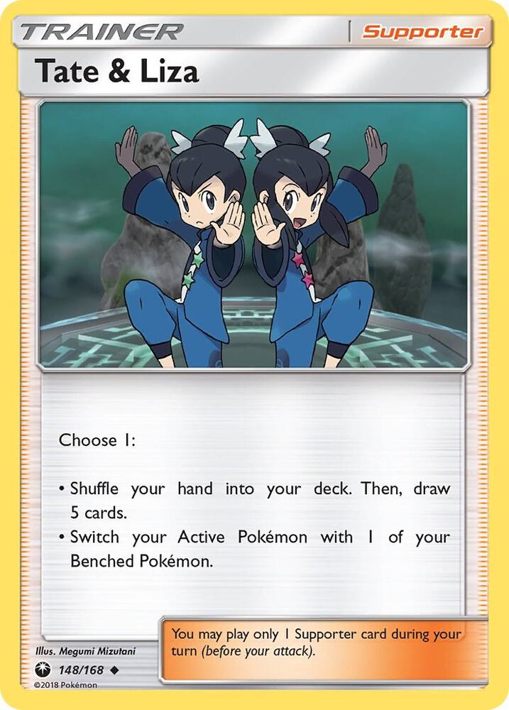 Pokemon Tate & Liza 148/168 Celestial Storm