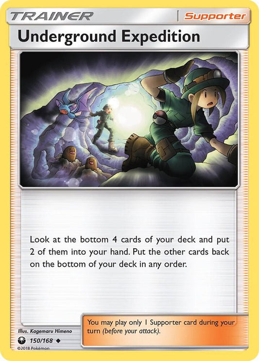 Pokemon Underground Expedition 150/168 Celestial Storm