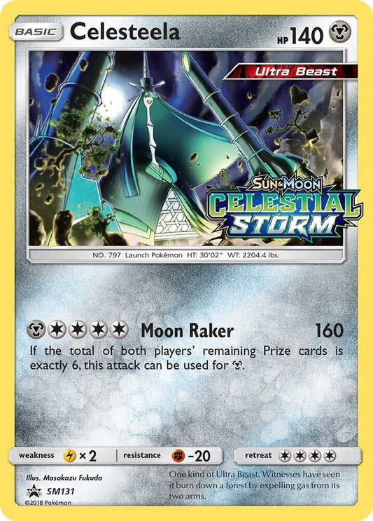 Pokemon Celesteela SM131 SM Black Star Promos