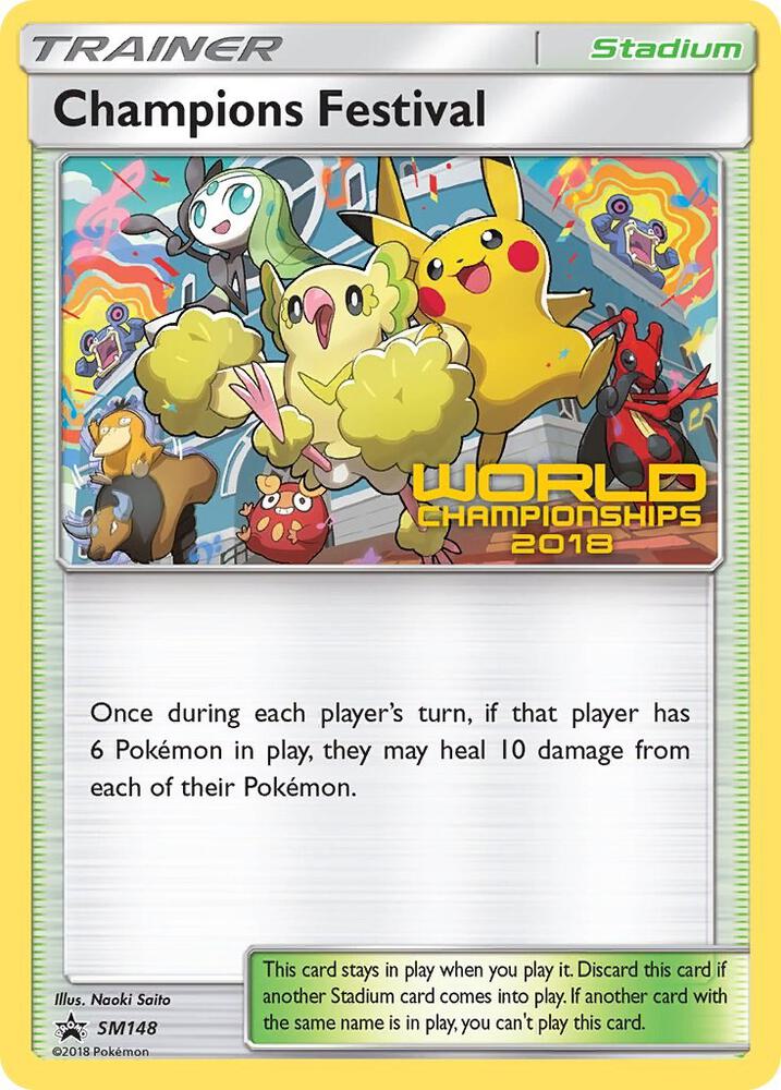 Pokemon Champions Festival SM148 SM Black Star Promos
