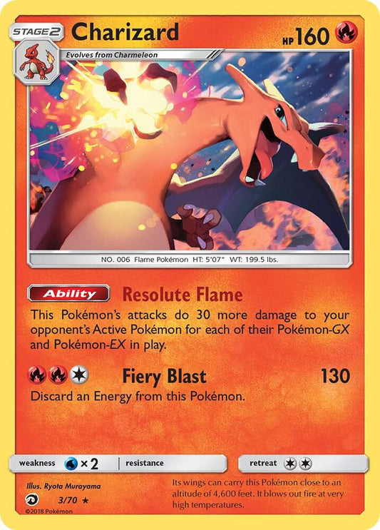 Pokemon Charizard 3/70 Dragon Majesty
