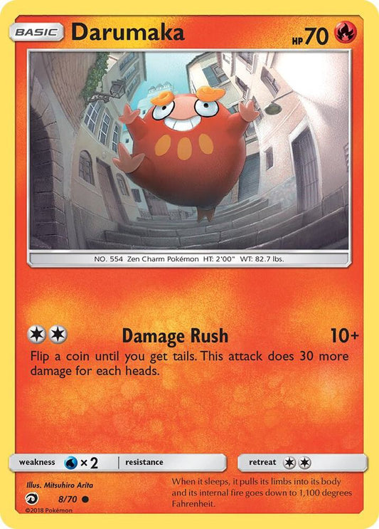 Pokemon Darumaka 8/70 Dragon Majesty