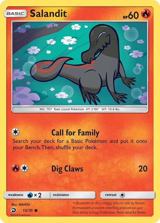 Pokemon Salandit 13/70 Dragon Majesty