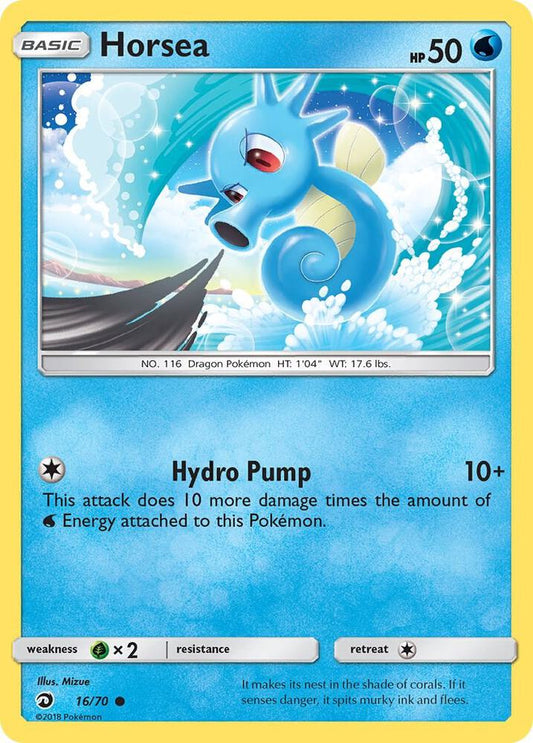 Pokemon Horsea 16/70 Dragon Majesty