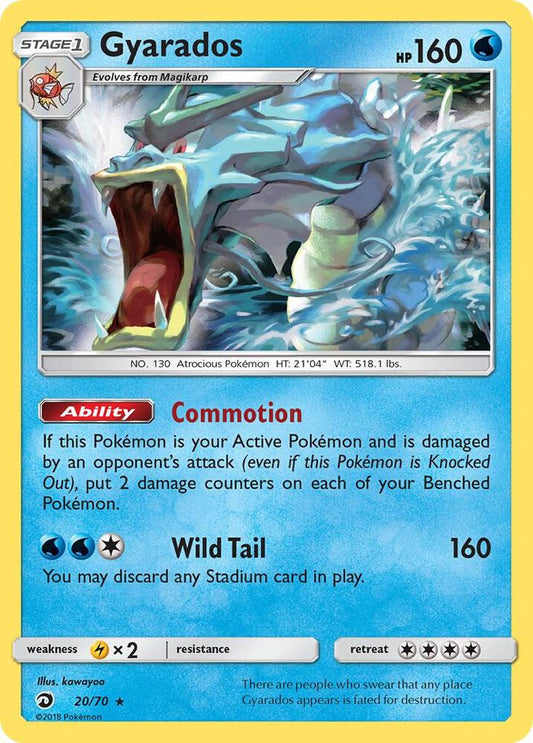 Pokemon Gyarados 20/70 Dragon Majesty
