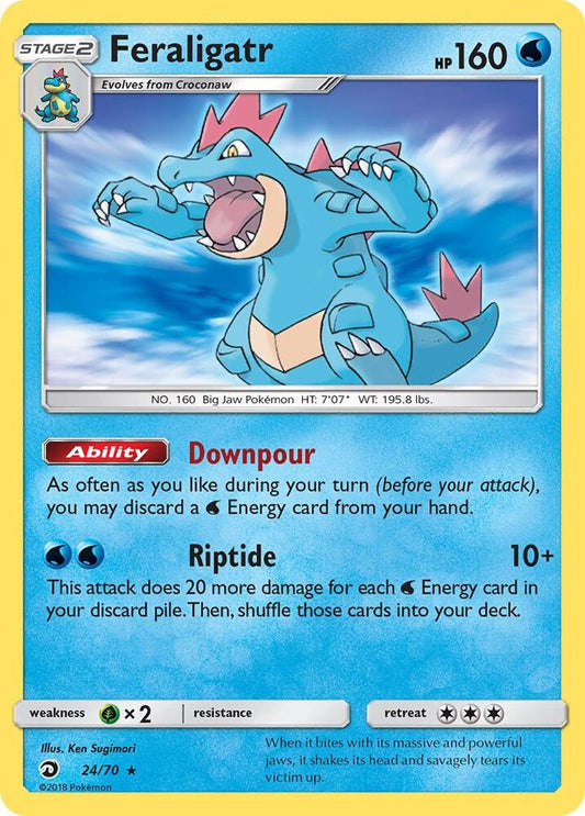 Pokemon Feraligatr 24/70 Dragon Majesty