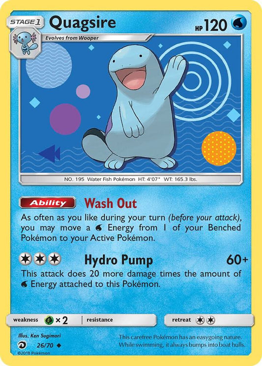 Pokemon Quagsire 26/70 Dragon Majesty