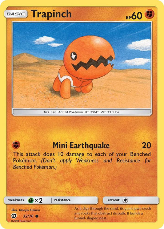 Pokemon Trapinch 32/70 Dragon Majesty