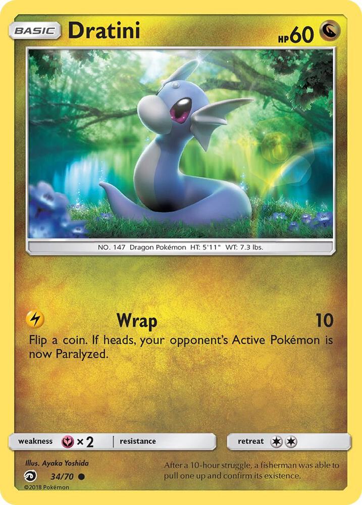 Pokemon Dratini 34/70 Dragon Majesty