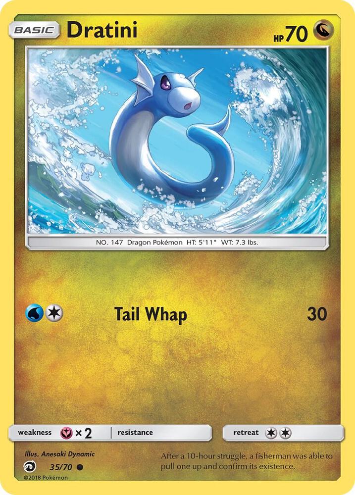 Pokemon Dratini 35/70 Dragon Majesty