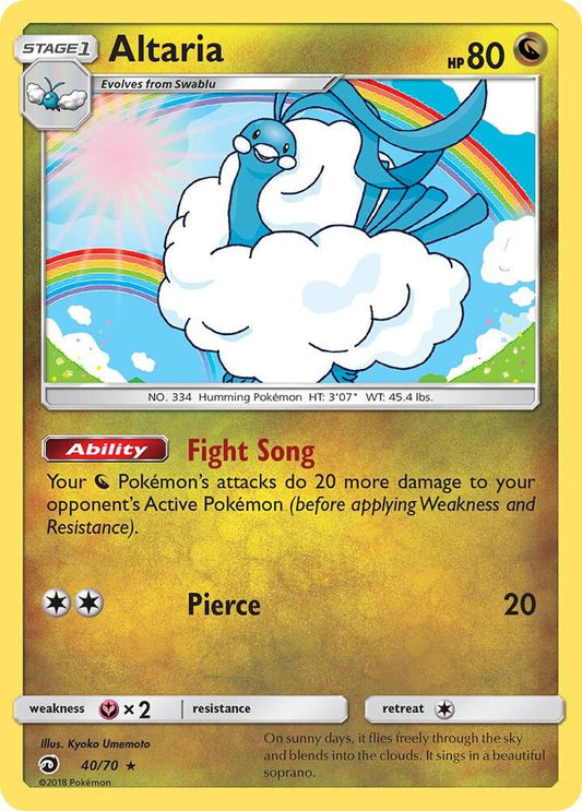Pokemon Altaria 40/70 Dragon Majesty