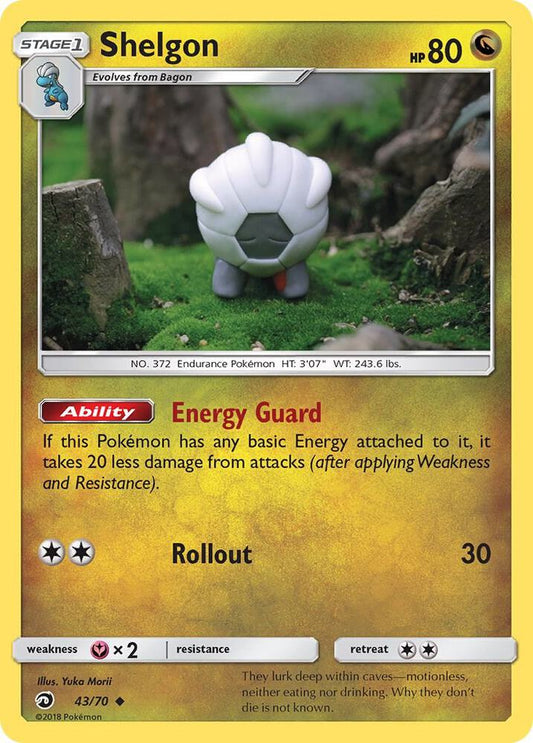 Pokemon Shelgon 43/70 Dragon Majesty