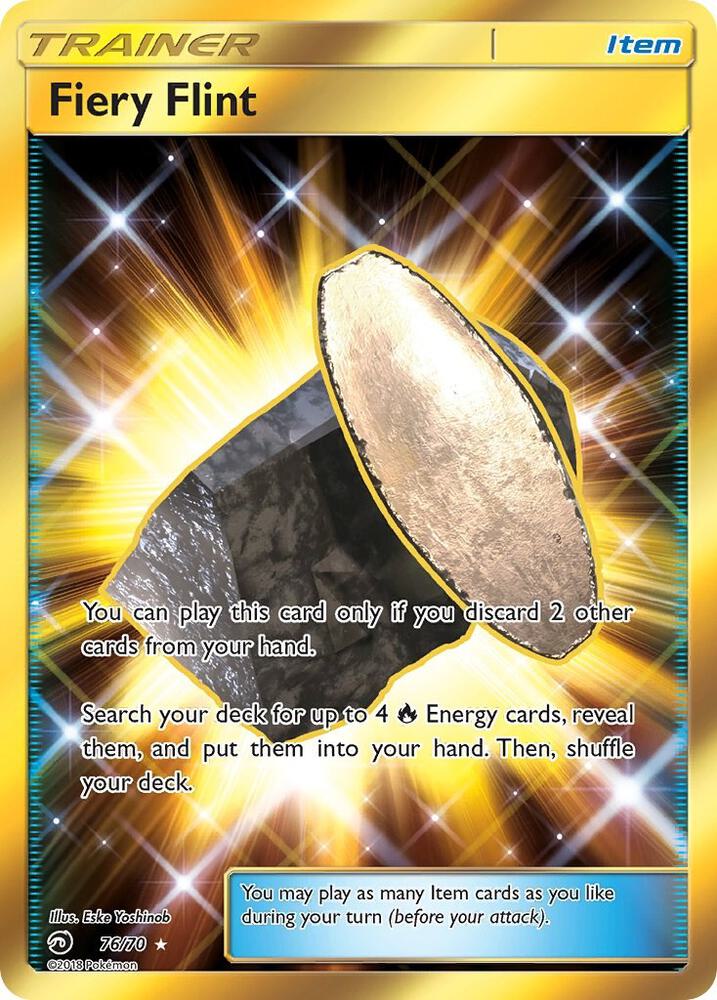 Pokemon Fiery Flint 76/70 Dragon Majesty