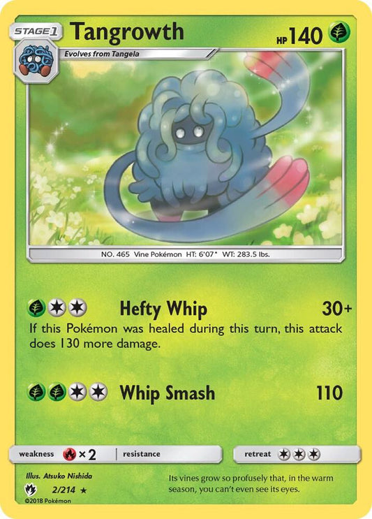 Pokemon Tangrowth 2/214 Lost Thunder