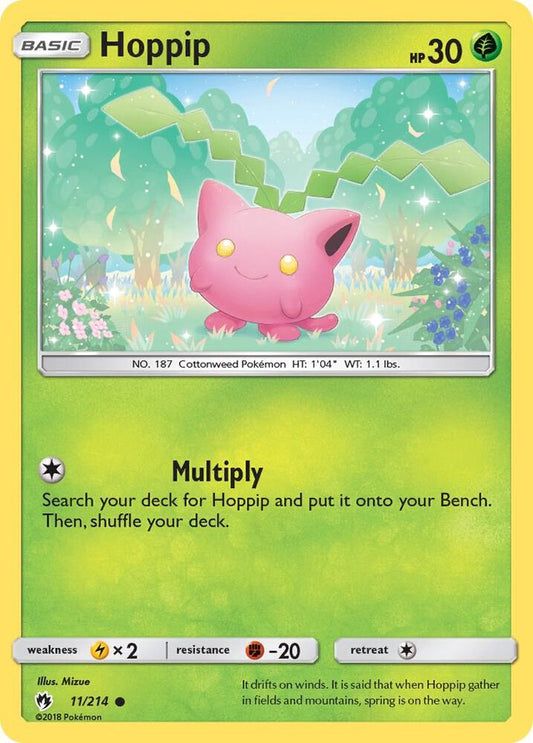 Pokemon Hoppip 11/214 Lost Thunder
