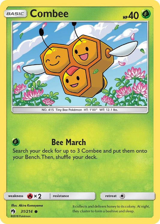 Pokemon Combee 31/214 Lost Thunder