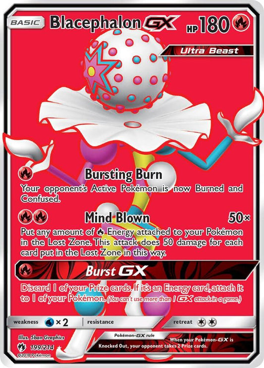 Pokemon Blacephalon GX 199/214 Lost Thunder