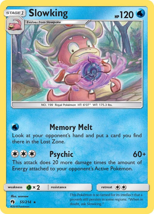 Pokemon Slowking 55/214 Lost Thunder