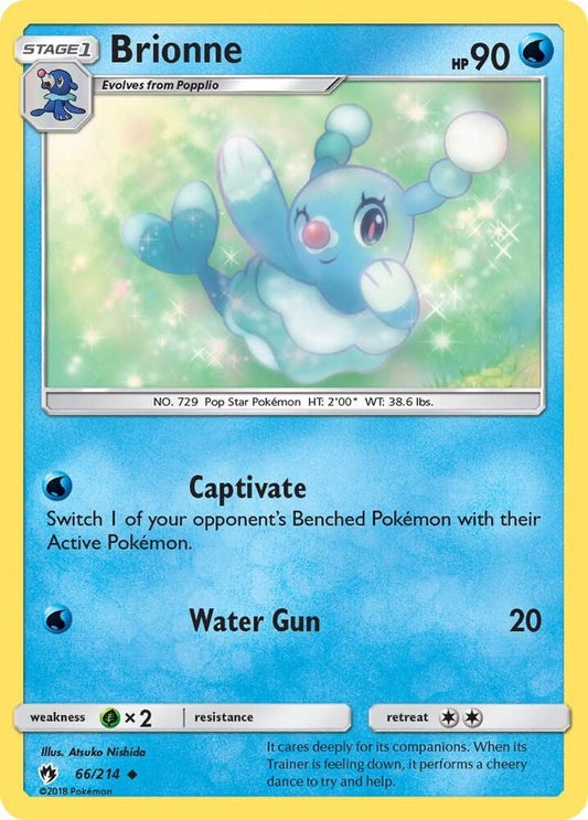 Pokemon Brionne 66/214 Lost Thunder