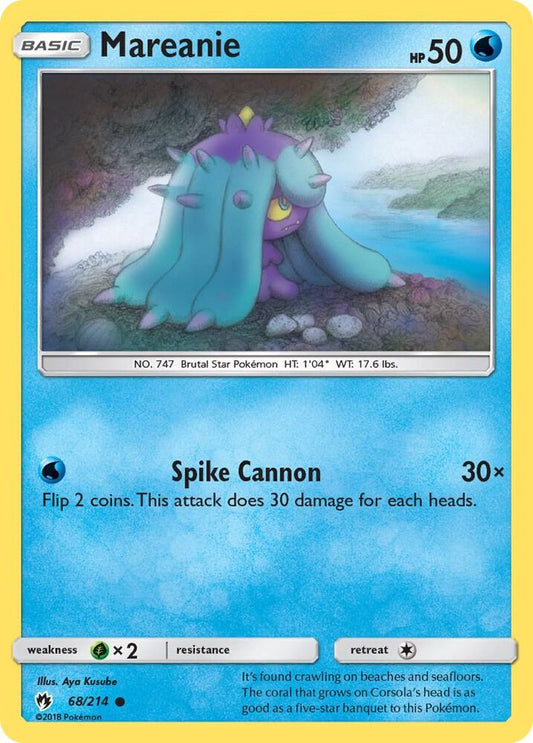 Pokemon Mareanie 68/214 Lost Thunder