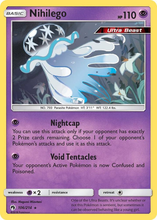 Pokemon Nihilego 106/214 Lost Thunder