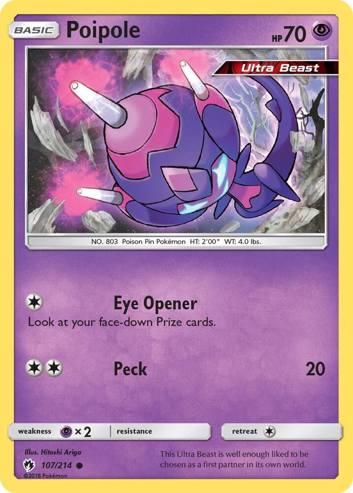 Pokemon Poipole 107/214 Lost Thunder