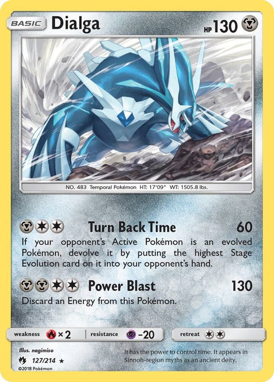 Pokemon Dialga 127/214 Lost Thunder