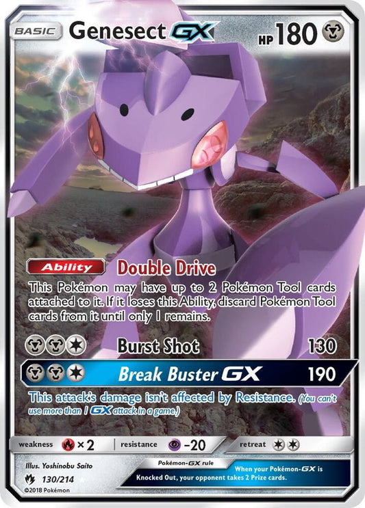 Pokemon Genesect GX 130/214 Lost Thunder